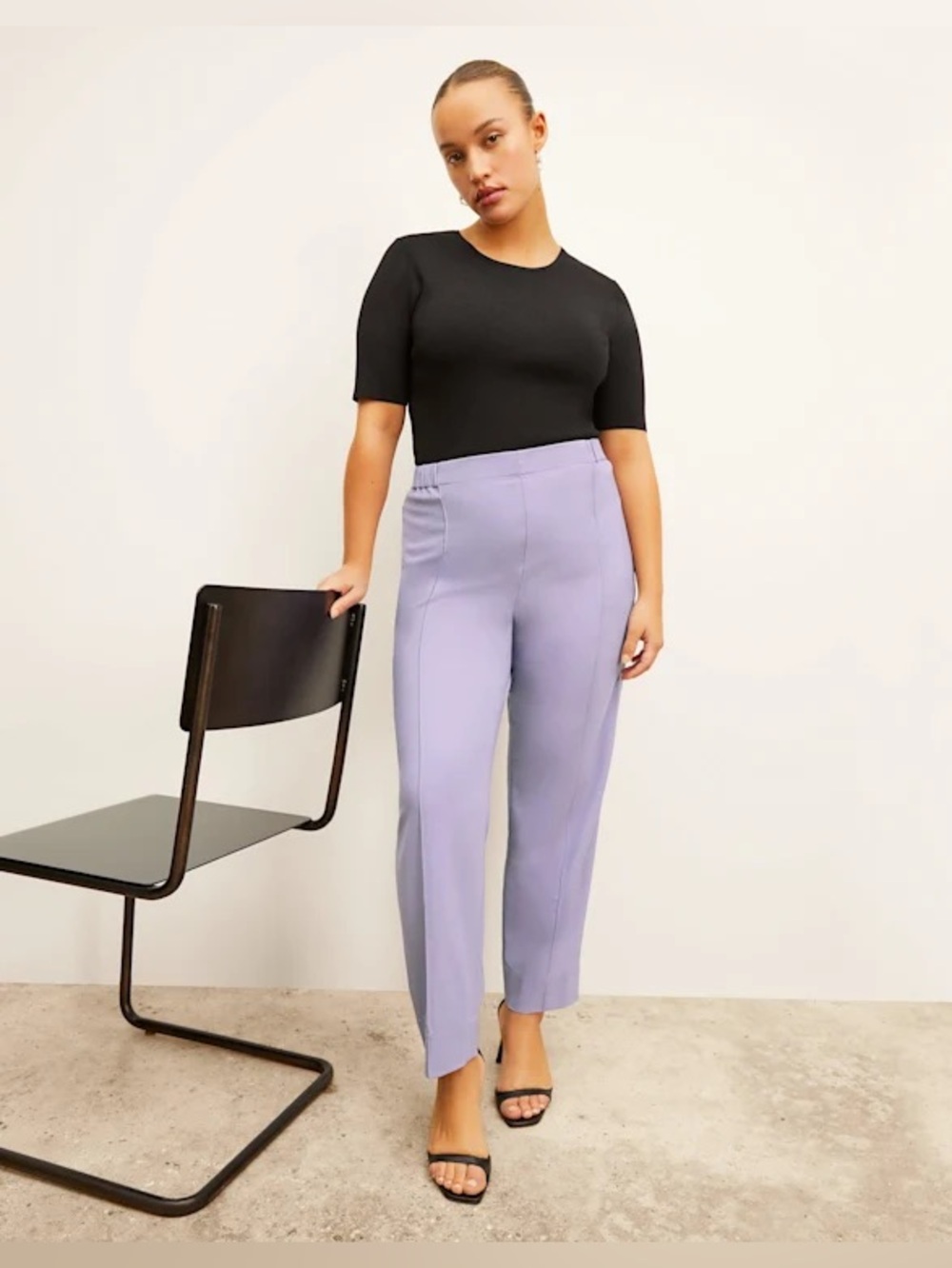 M.M. LaFleur Colby 3.0 Pant OrigamiTech Light Orchid Purple NEW